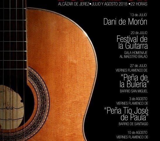 Gran programa flamenco de verano en Jerez: Noches de Bohemia, Viernes Flamencos