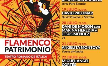 Sabia conjunción de Patrimonios: Teatro Romano Itálica acoge el Ciclo Patrimonio Flamenco