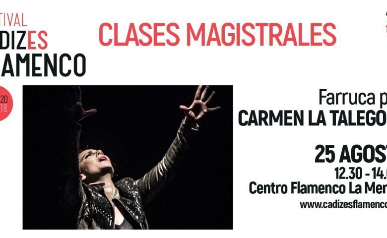 Clases magistrales de baile, cante y guitarra gratuitas en el #FestivalCádizesFlamenco