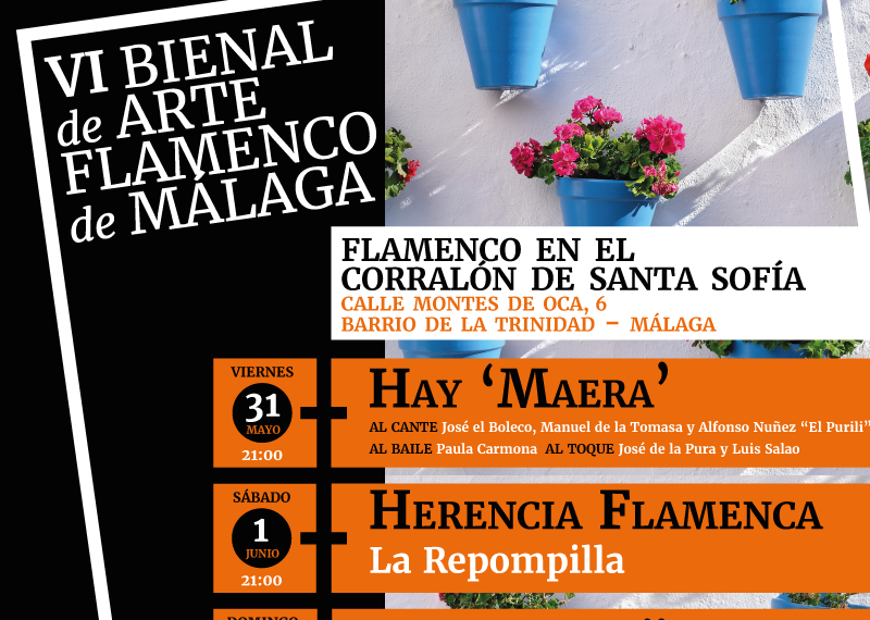 Bienal de Málaga lleva a jóvenes flamencos al Corralón de Santa Sofía
