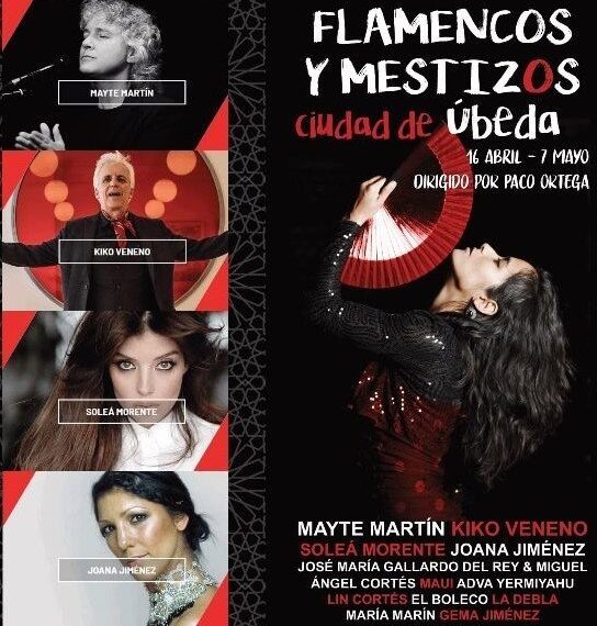 III Edición del Festival “Flamencos y Mestizos Ciudad de Úbeda