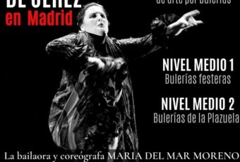 11 y 12 de julio, María del Mar Moreno imparte un intensivo de Bulerías de Jerez en Amor de Dios