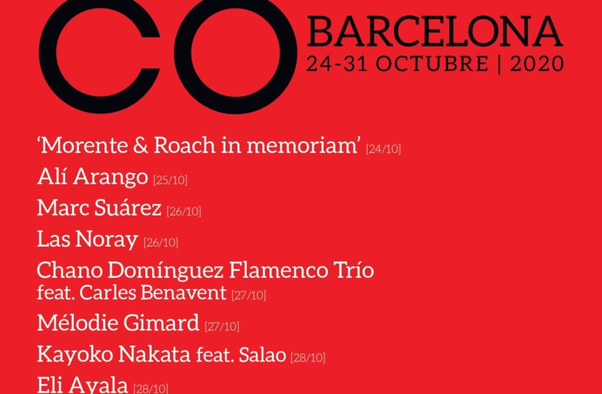 27 edición Ciutat Flamenco, Barcelona, del 24 al 31 de octubre 2020