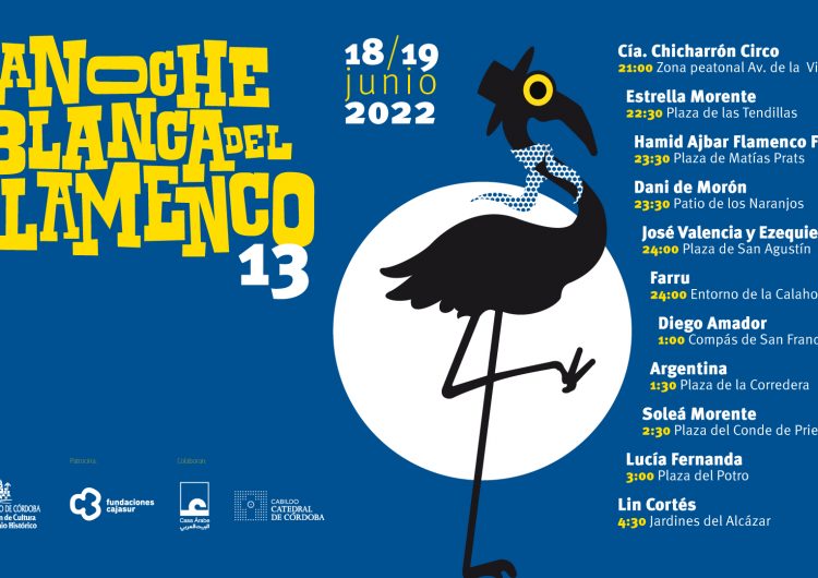 La Noche Blanca del Flamenco de Córdoba, del 18 al 19 de junio