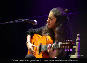 La joven Teresa Hernández gana el Concurso Nacional de Cante Zamara