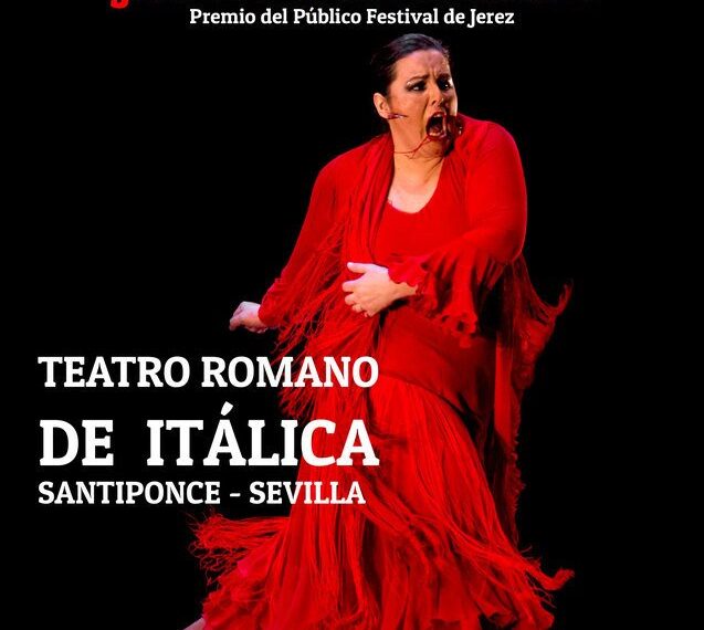 María del Mar Moreno y su espectáculo “Jerez Puro Esencia” en el Teatro Romano de Itálica