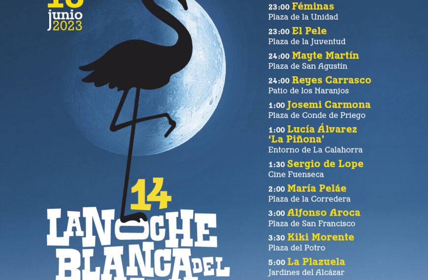 Noche Blanca del Flamenco, Córdoba 17 al 18 junio