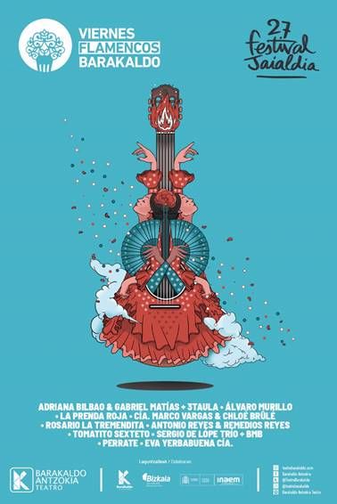 Festival Viernes Flamencos en Barakaldo, desde el 22 de septiembre, presenta estrenos flamencos en Euskadi