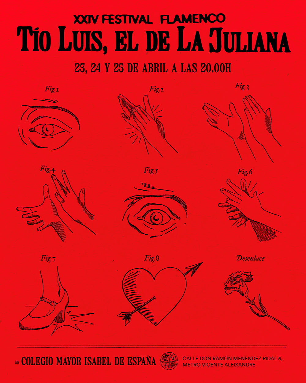Nueva edición del Festival Universitario Tío Luis, El de la Juliana, 23, 24 y 25 de abril, Colegio Mayor Isabel de España