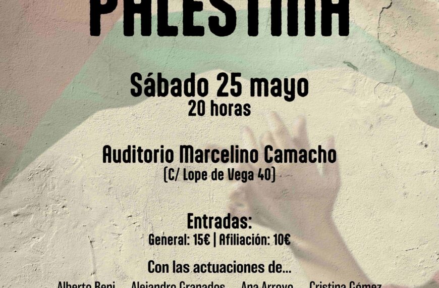 25 de mayo, Festival Flamenco por Palestina, CCOOmpás Flamenco
