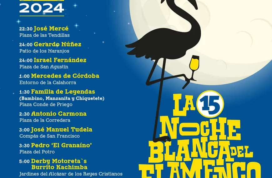 15 de junio, Noche Blanca del Flamenco de Córdoba