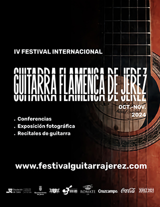 Banner IV Festival Internacional Guitarra Flamenca de Jerez.