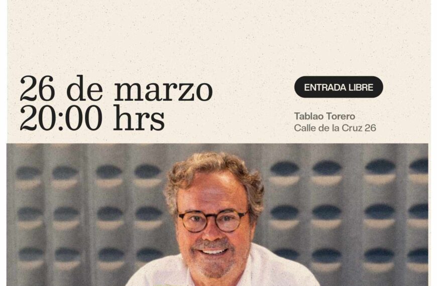 El periodista Manuel Curao en Tablao Torero el 26 de marzo con “Flamenco y televisión-la puerta del cante en Canal Sur»