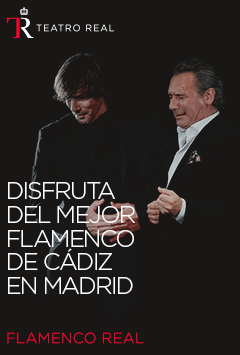 Anuncio Teatro Real - El Junco y Caracolillo de Cádiz