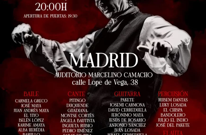 El flamenco rinde homenaje al bailaor Juan Ramírez el 13 de mayo